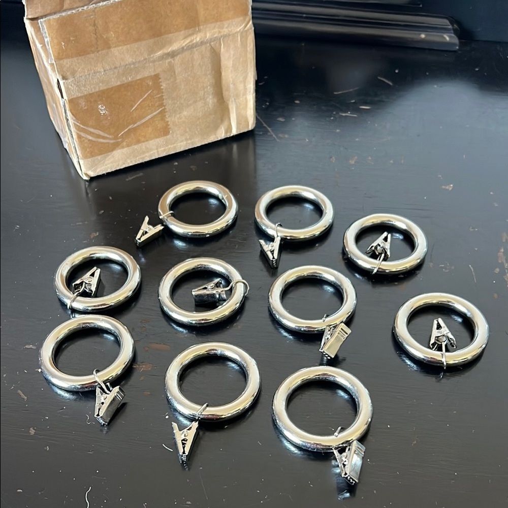 Pottery Barn .75” Standard Series Small Certain Rings w/Clips